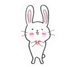 overbite Rabbit sticker #584426