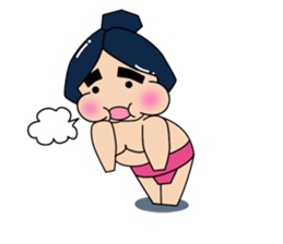 sumo warrior sticker #584799