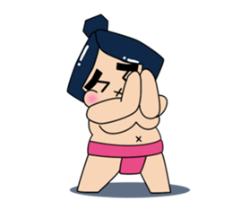 sumo warrior sticker #584807