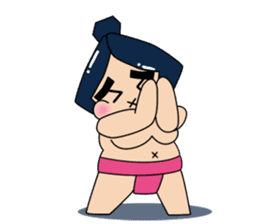 sumo warrior sticker #584807