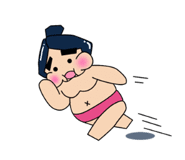sumo warrior sticker #584818
