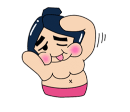 sumo warrior sticker #584823