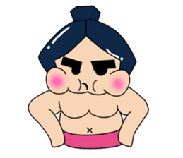 sumo warrior sticker #584824
