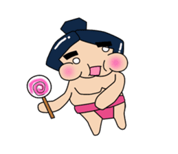 sumo warrior sticker #584826