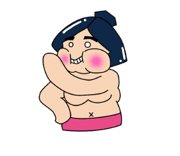 sumo warrior sticker #584833