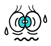 Eyes tell the feelings sticker #585518