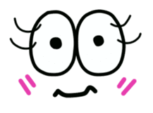 Eyes tell the feelings sticker #585528