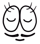 Eyes tell the feelings sticker #585547