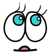 Eyes tell the feelings sticker #585550