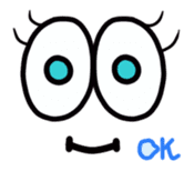 Eyes tell the feelings sticker #585553