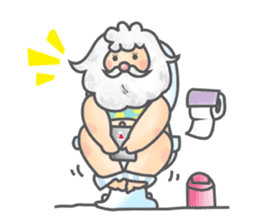 Santa's private life sticker #585661