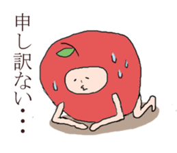 Apple,Orange sticker #585680