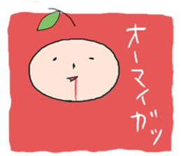 Apple,Orange sticker #585686