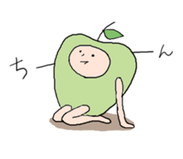 Apple,Orange sticker #585709