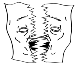 PAPER DAVID sticker #585853