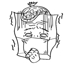 PAPER DAVID sticker #585857