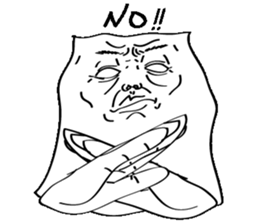 PAPER DAVID sticker #585860