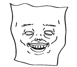 PAPER DAVID sticker #585862