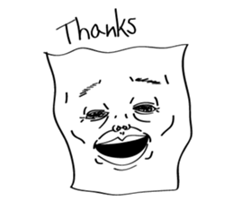 PAPER DAVID sticker #585866