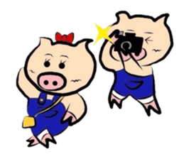 Couple of the pig sticker #586142
