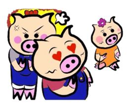 Couple of the pig sticker #586143
