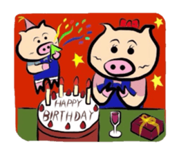 Couple of the pig sticker #586145