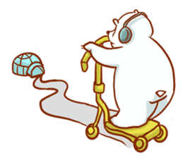 Polar family sticker #586380