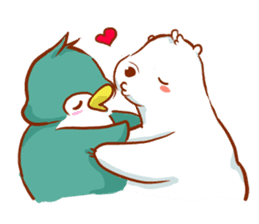 Polar family sticker #586389