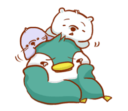 Polar family sticker #586391