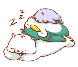 Polar family sticker #586392