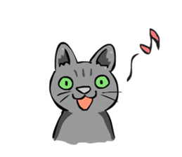 Russian Blue SHIRO sticker #586408