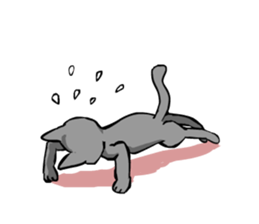 Russian Blue SHIRO sticker #586410