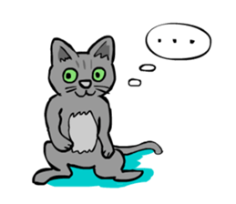 Russian Blue SHIRO sticker #586420