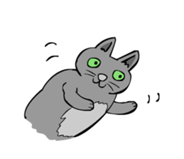 Russian Blue SHIRO sticker #586421