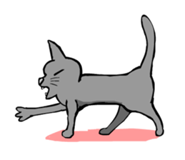 Russian Blue SHIRO sticker #586427