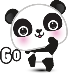 Go panda. Гоу гоу Панда. Go to Panda.