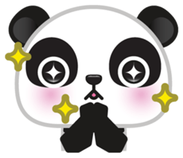 Go-Go Panda sticker #586675