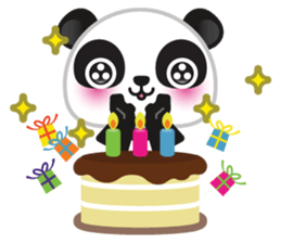 Go-Go Panda sticker #586676