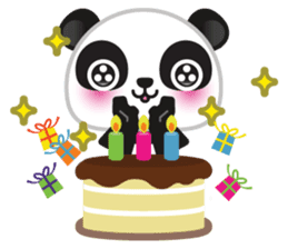 Go-Go Panda sticker #586676