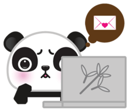 Go-Go Panda sticker #586677