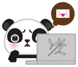 Go-Go Panda sticker #586677