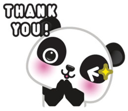 Go-Go Panda sticker #586680