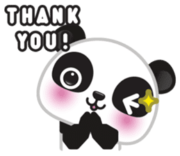 Go-Go Panda sticker #586680