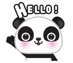 Go-Go Panda sticker #586684