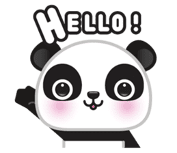 Go-Go Panda sticker #586684