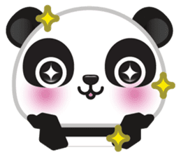 Go-Go Panda sticker #586685