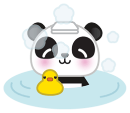 Go-Go Panda sticker #586687