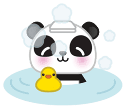 Go-Go Panda sticker #586687