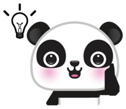 Go-Go Panda sticker #586688