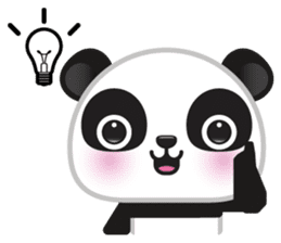 Go-Go Panda sticker #586688